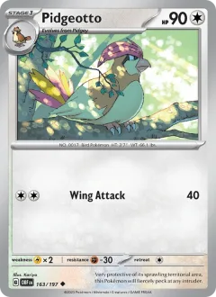 Pidgeotto Reverse Holo