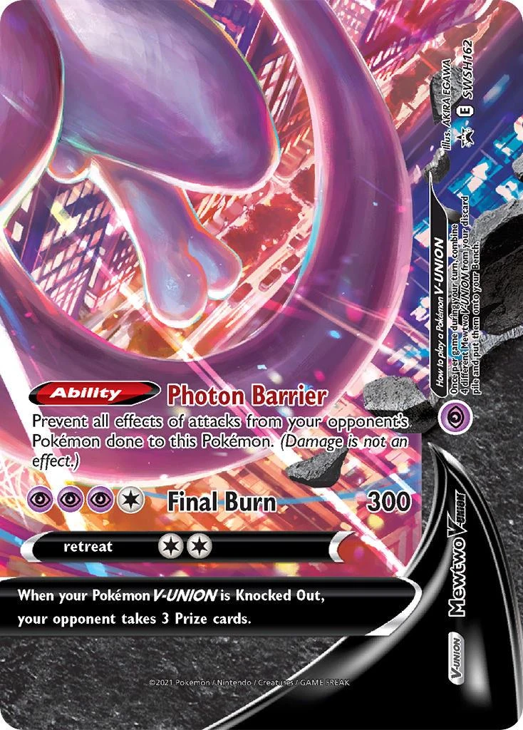 Mewtwo V-Union #SWSH162