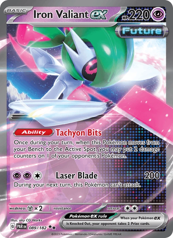 Iron Valiant ex Holo #89
