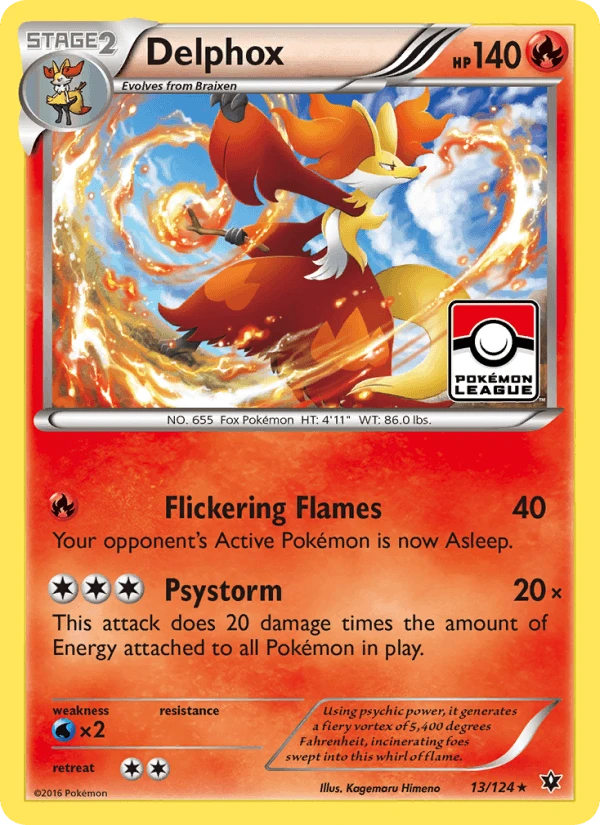 Delphox Holo #13