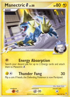Manectric G Reverse Holo