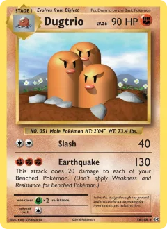 Dugtrio Reverse Holo