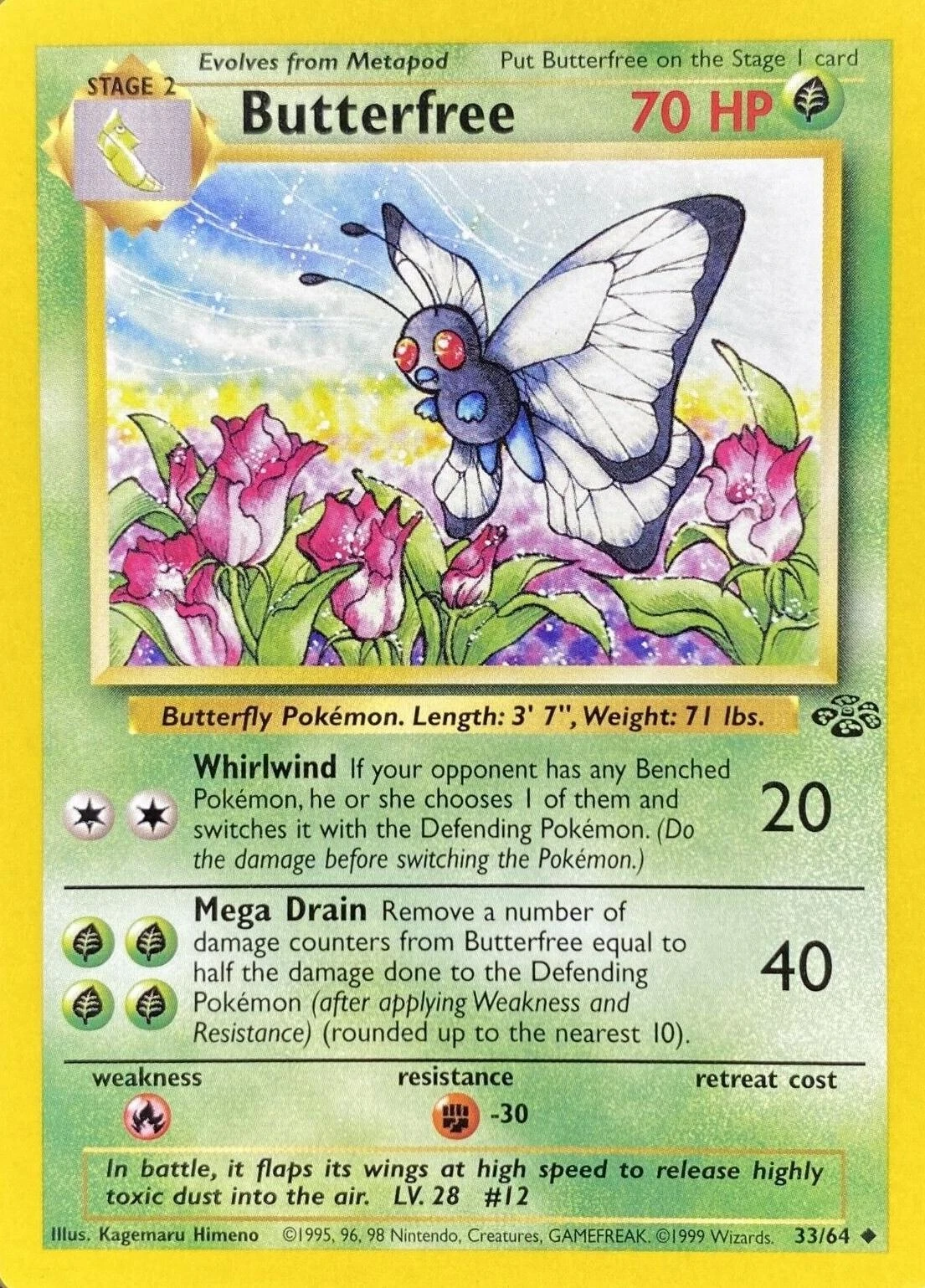 Bugsy's Butterfree #8