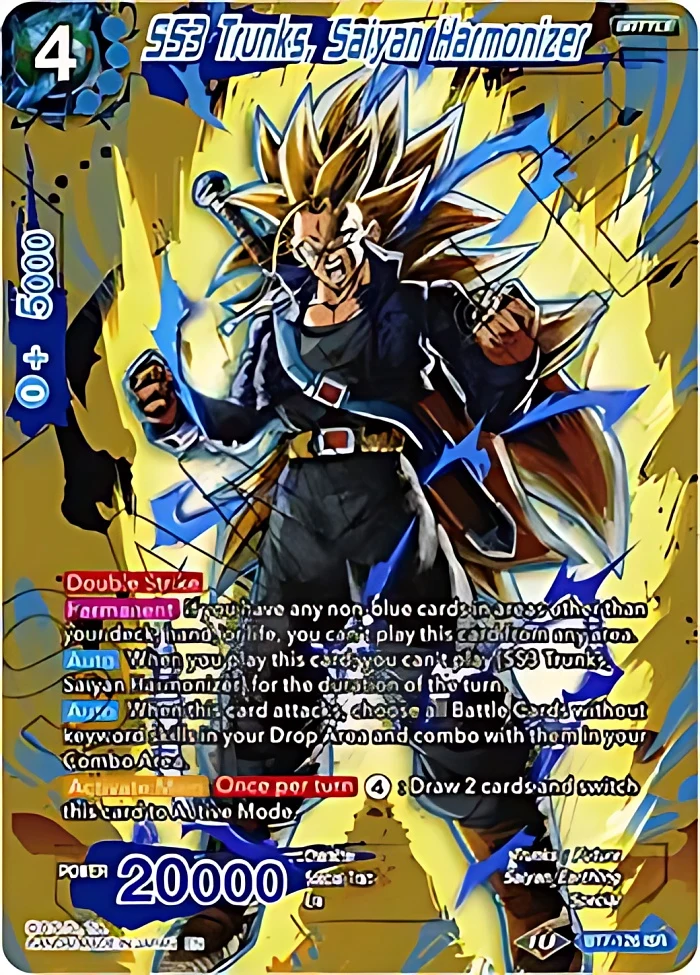 SS3 Trunks, Saiyan Harmonizer #BT7-126