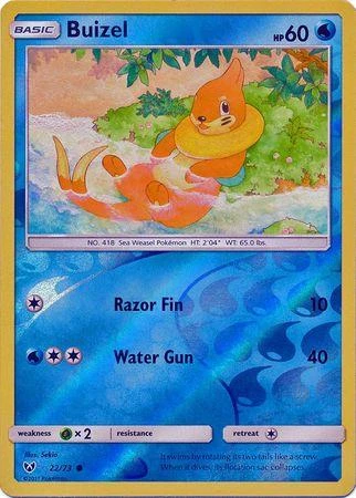 Buizel Reverse Holo #22