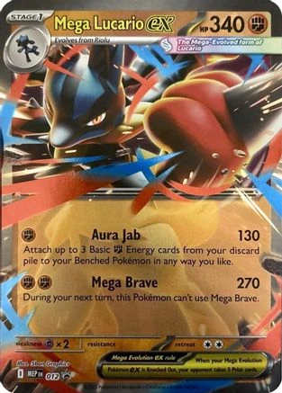 Mega Lucario EX #12