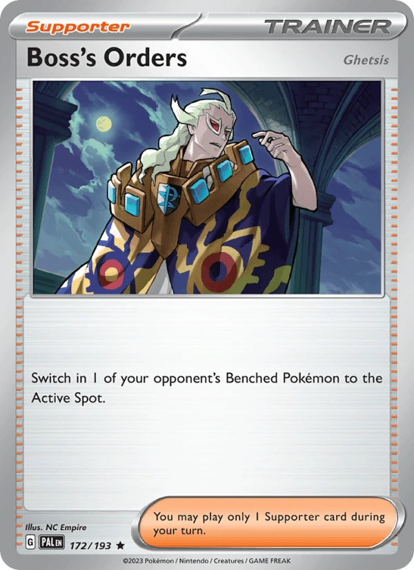 Boss's Orders Holo #172