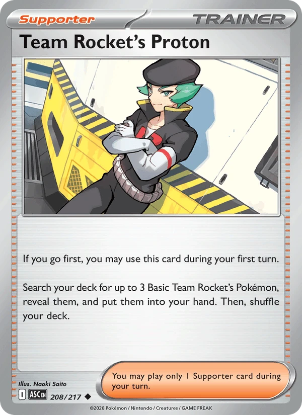 Team Rocket's Proton #208