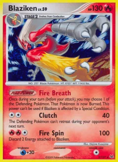 Blaziken Reverse Holo