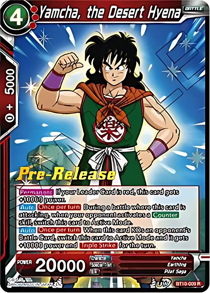 Yamcha, the Desert Hyena [Pre-Release] #BT10-009