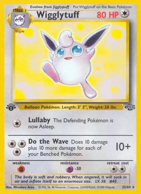 Wigglytuff 1st Edition