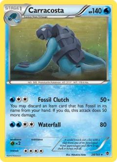 Carracosta Reverse Holo