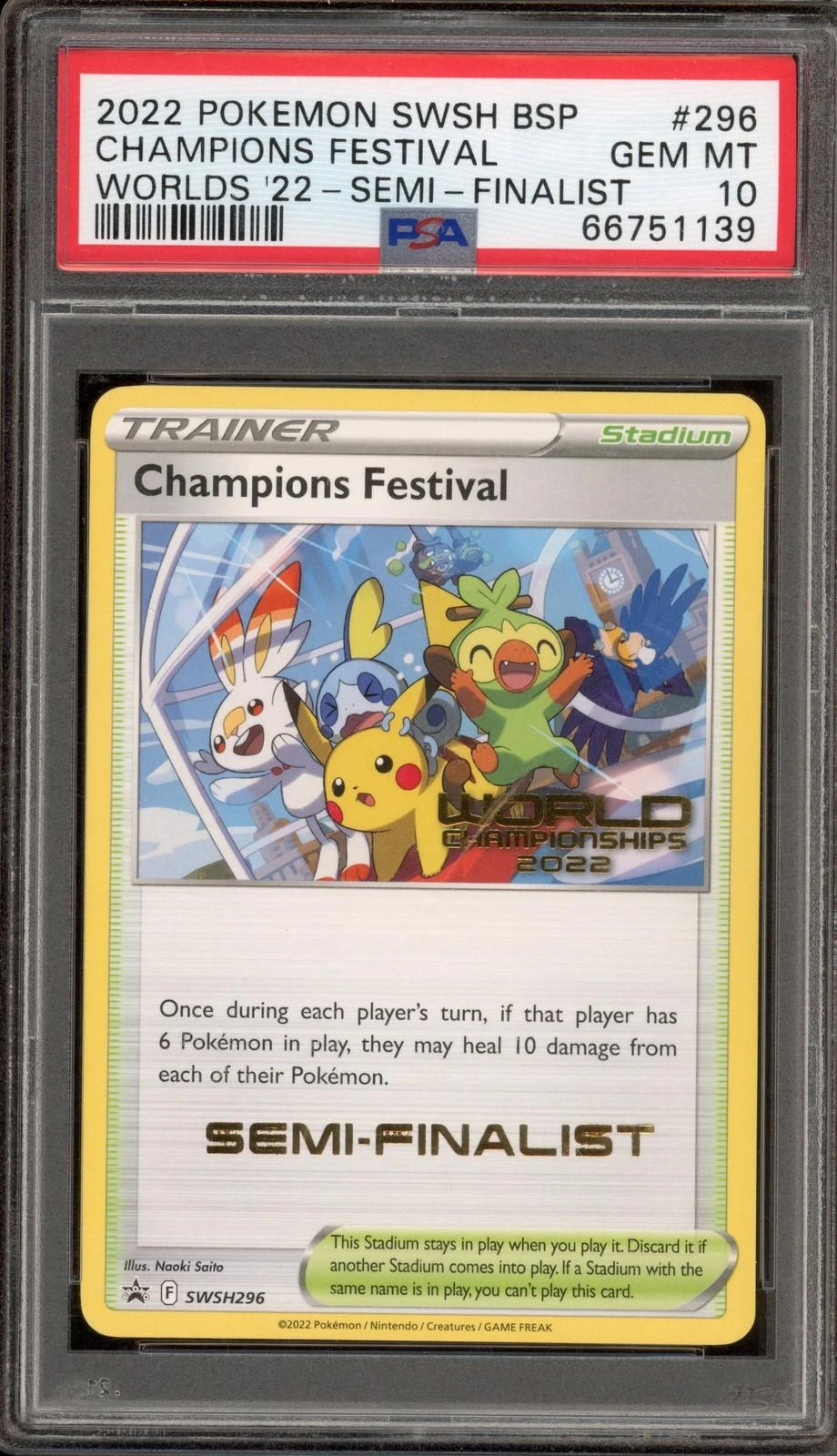 Champion's Festival Semi-Finalist #SWSH296