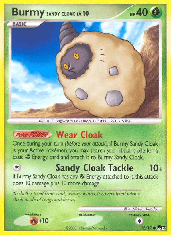 Burmy Sandy Cloak #12