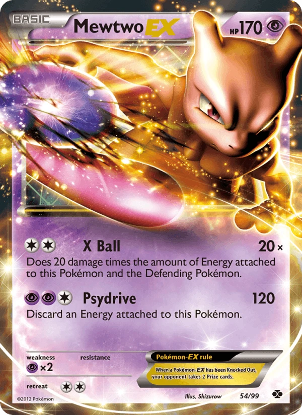 Mewtwo Ex #54