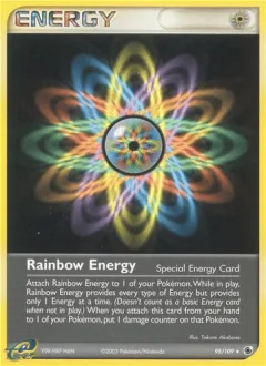 Rainbow Energy Reverse Holo