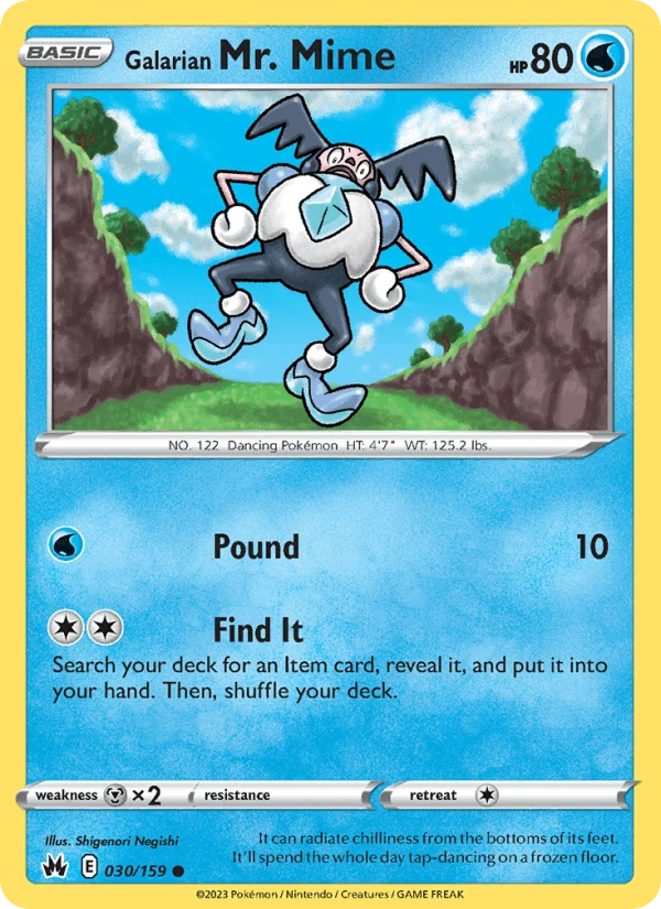 Galarian Mr Mime #30