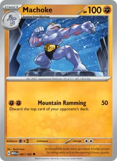 Machoke Reverse Holo