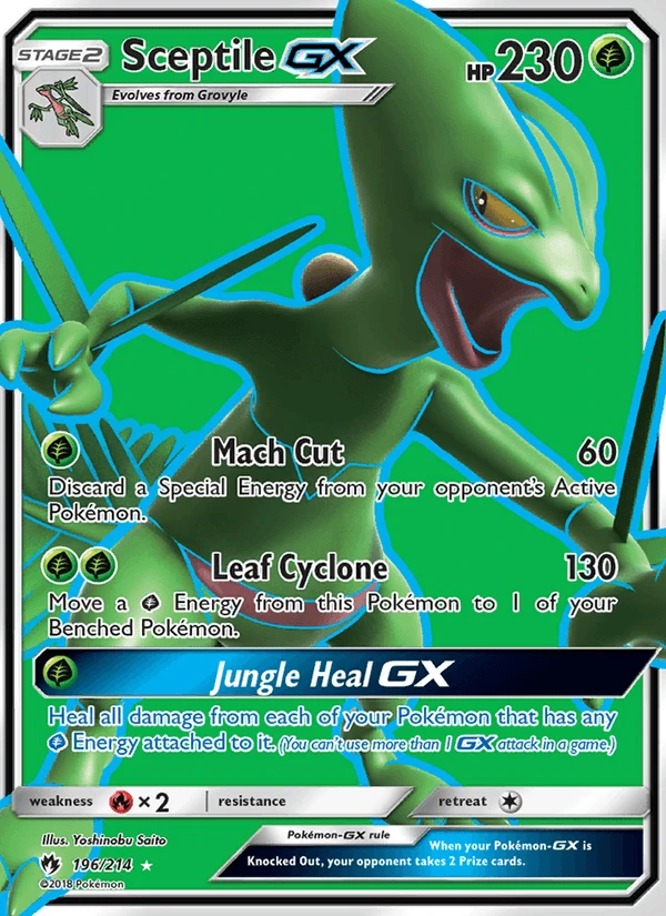 Sceptile Gx #196