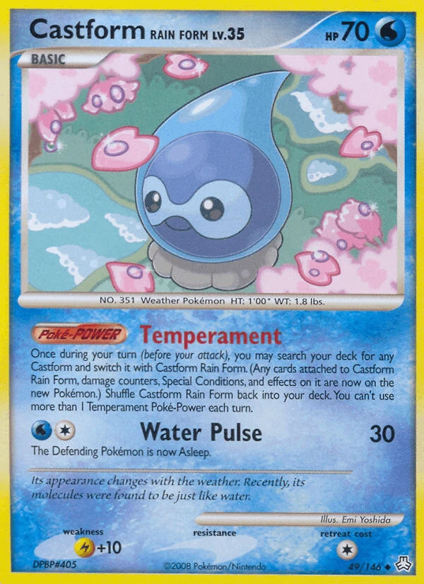 Castform Rain Form #49