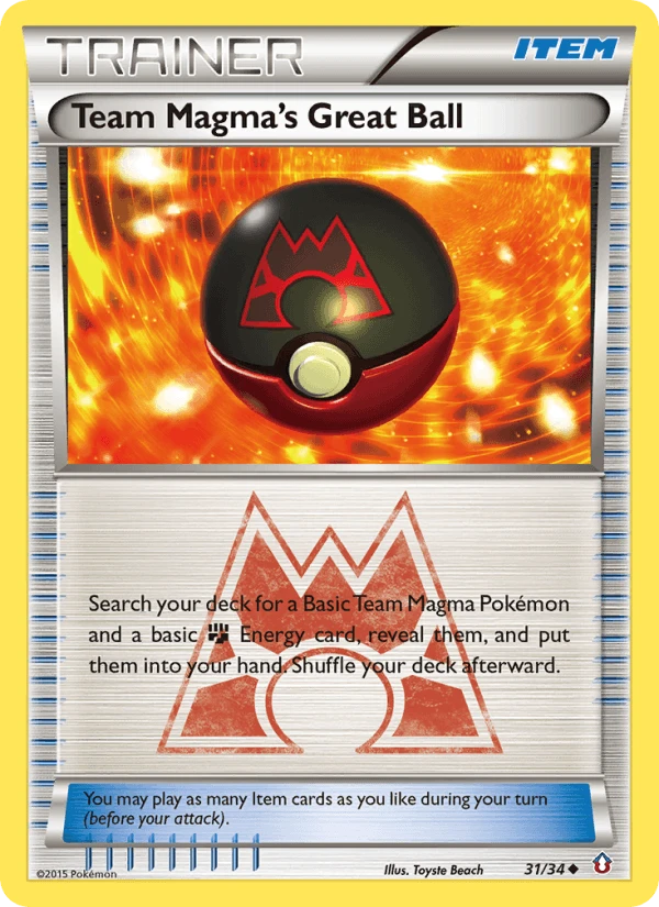 Team Magma's Great Ball #31