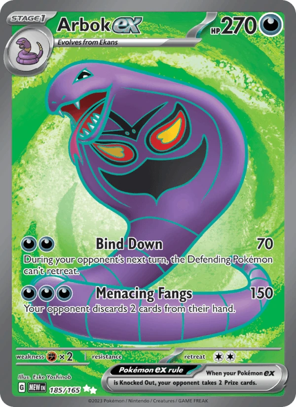 Arbok Ex #185