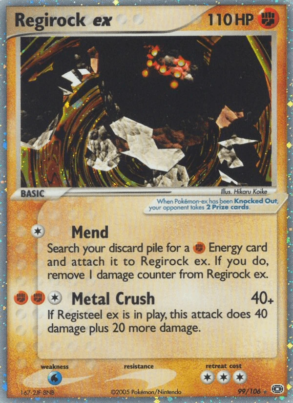 Regirock Ex #99