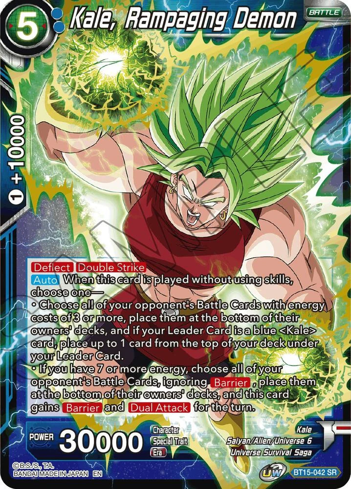 Kale, Rampaging Demon #BT15-042