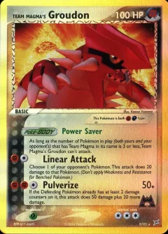 Groudon Reverse Holo