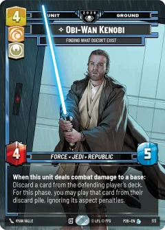 Obi-Wan Kenobi - Finding What Doesn't Exist