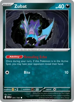 Zubat Reverse Holo