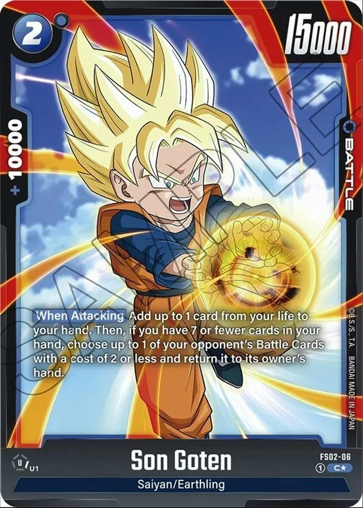 Son Goten [Bonus Pack Alternate Art] #FS02-06