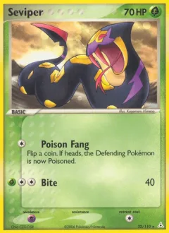 Seviper Reverse Holo