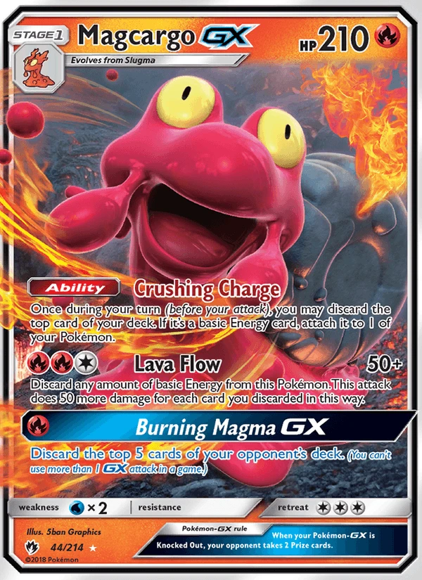 Magcargo Gx #44