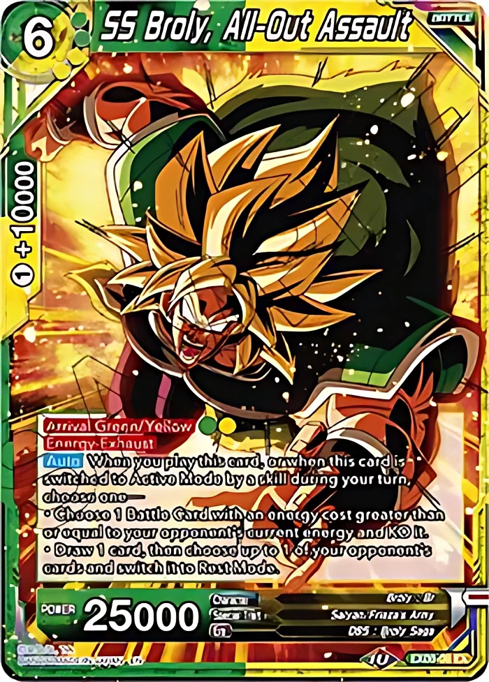 SS Broly, All-Out Assault #EX08-06