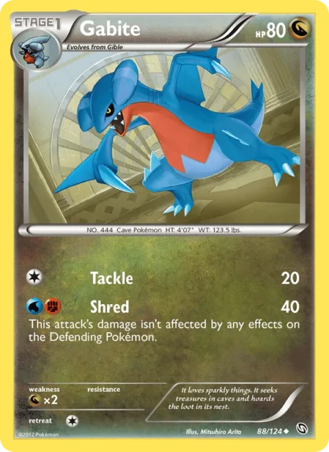 Gabite Reverse Holo