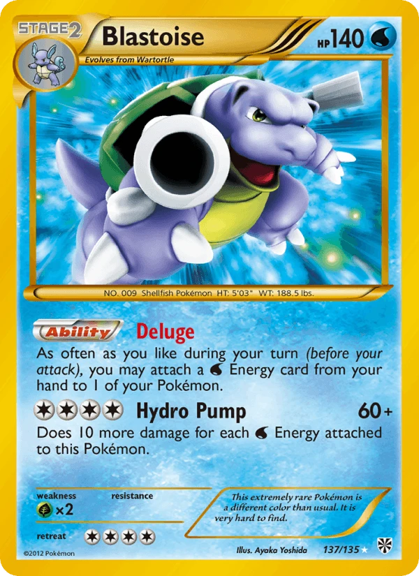 Blastoise #137
