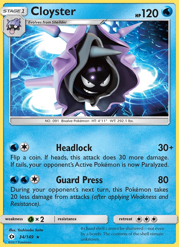 Cloyster #34