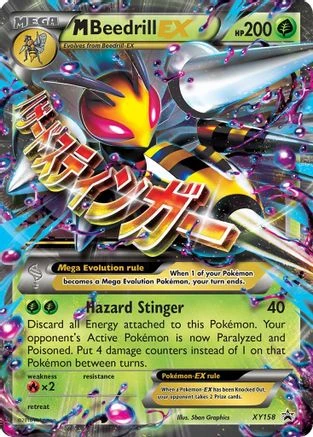 Mega Beedrill EX #XY158