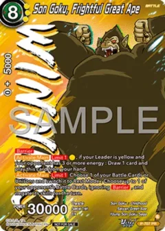 Son Goku, Frightful Great Ape (Ultra-Bout Series Tournament Pack Vol.13) [Winner]