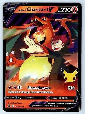 Lance's Charizard V Jumbo Swsh133