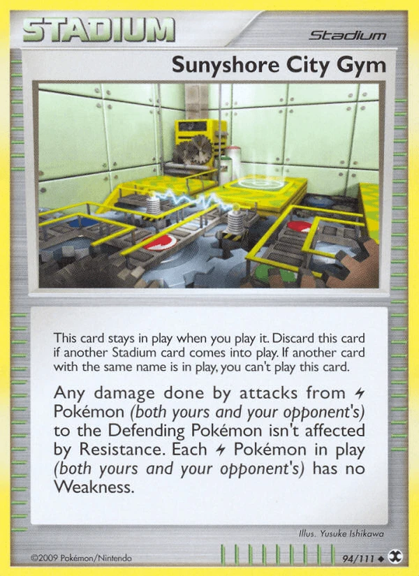 Sunyshore City Gym Reverse Holo #94