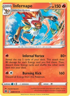 Infernape Reverse Holo