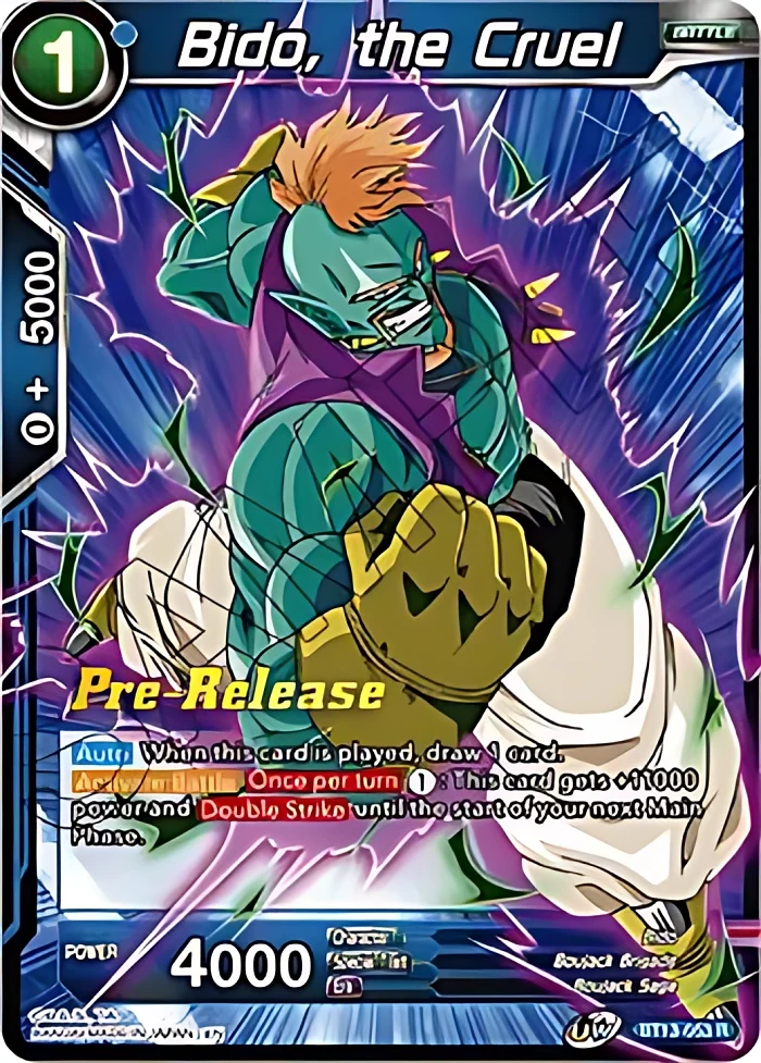 Bido, the Cruel [Pre-Release] #BT13-053
