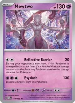 Mewtwo Reverse Holo