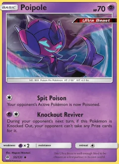 Poipole Reverse Holo
