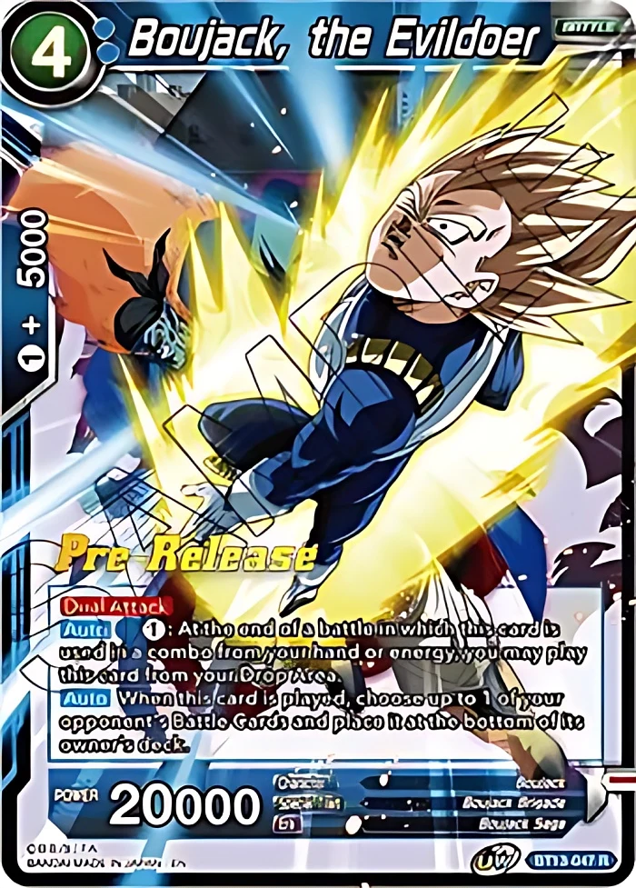 Boujack, the Evildoer [Pre-Release] #BT13-047