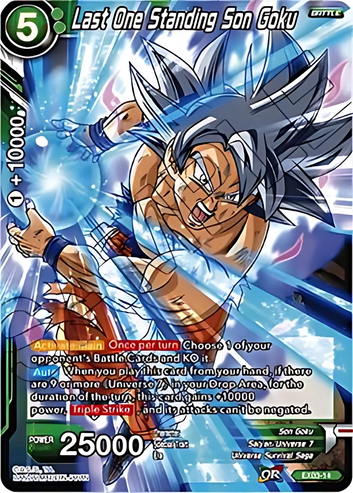 Last One Standing Son Goku #EX03-14