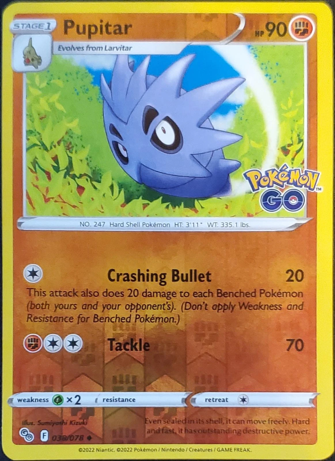 Pupitar Reverse Holo #38
