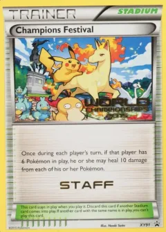 Champions Festival Staff